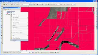 ARCMAPARCVIEW 100 MINI TUTORIAL SETTING LAYER TRANSPARENCY [upl. by Aimit]