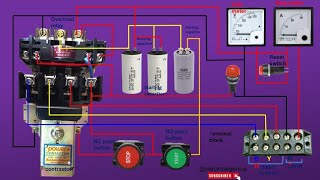 Submersible Pump Starter Wiring Diagram  StepbyStep Guide  submersible pump starter connection [upl. by Kus]