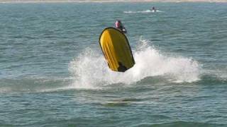 Seadoo XP port sheldon Lake Michigan 2 to 4 ft Wave Jumping [upl. by Alled]