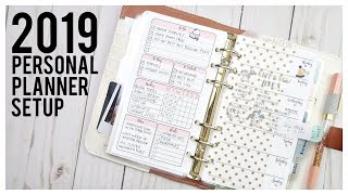 2019 Personal Planner Setup  Websters Pages [upl. by Itak]