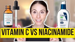 Vitamin C Vs Niacinamide  Wrinkles Dark Spots AntiAging [upl. by Bastian136]