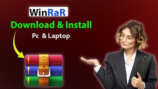 WinRAR Free Download for PC  How to Download and Install WinRAR winrar Skill Seekho [upl. by Kravits]