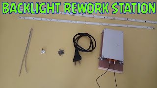 DIY backlight Rework station making [upl. by Anthony114]