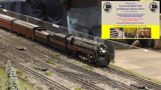 O Gauge Trains at the Great Scale Train Show 2022 [upl. by Abehs856]