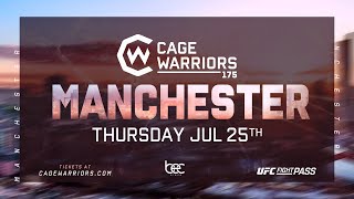 Cage Warriors 175 Early Prelims  Main Card is LIVE at 1pm PT EXCLUSIVELY on UFC FIGHT PASS [upl. by Acassej]