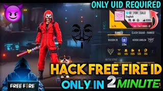 Free Fire ID Hack Kaise Kare  How To Hack Free Fire Id  Free Fire Hacked Id Recover  FF id hack [upl. by Rigby]