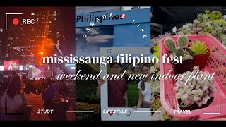 PHILIPPINE FESTIVAL MISSISSAUGA  NEW INDOOR PLANT  INTERNATIONAL STUDENTS IN CANADA 🇨🇦 [upl. by Yelram]