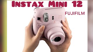 Instax Mini 12 Instant Camera  Blossom Pink  FUJIFILM [upl. by Aradnahc447]