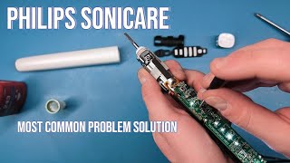 Philips Sonicare DiamondClean 9000 HX911 disassembly and repair [upl. by Radnaxela]