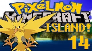 Minecraft Pixelmon Island Pokemon Mod 14 ZAPDOS ORB  JeromeASF [upl. by Zillah]