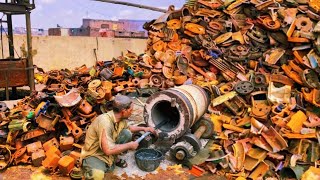 Top6 Recycling MetalAluminumAnd Steel Processes  Most Incredible Recycling Process [upl. by Iccir6]