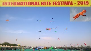 International Kite festival 2019 Ahmedabad  Patang mahotsav [upl. by Randie50]