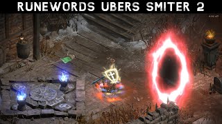 D2R Runewords Only Ubers Paladin Smiter [upl. by Bast827]