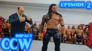 CCW Impact Episode 2MITB Qualifying Matches CCW US Title Match Roman Reigns speaks [upl. by Almira]