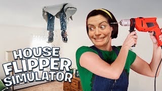 FLIPPING OUT  House Flipper Gameplay Part 2 [upl. by Nahsab104]