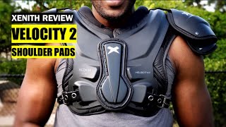 Xenith Velocity 2 Shoulder Pad Review [upl. by Odawa]