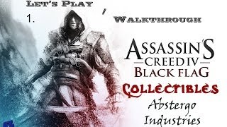 Abstergo Industries collectibles Assassins Creed 4 collectibles part 1 [upl. by Leval922]