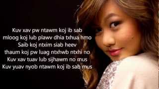 HD Kristine Xiong Lub Sijhawm with Lyrics [upl. by Ortiz]