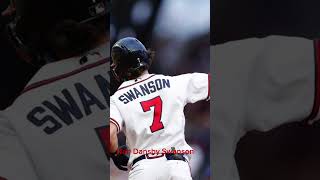 Dansby Swanson on topppp baseball funny relatable trending fyp dansbyswanson [upl. by Annaierb]