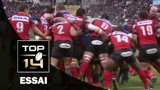 TOP 14  Grenoble  Oyonnax  4217 Essai Rory GRICE GRE  J12  Saison 20152016 [upl. by Neeroc]