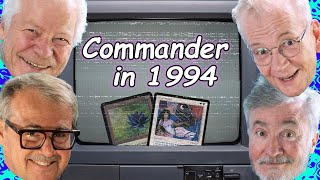 What Commander Would Look Like in 1994  We Try Commander Decks From 30 Years Ago [upl. by Dnomsad]