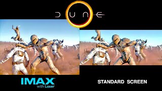 Dune Part One IMAX® Screen vs Standard Screen [upl. by Barney]