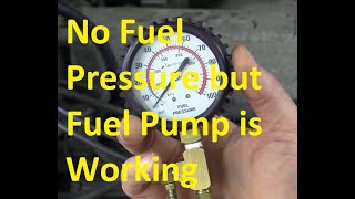 5 Causes When No Fuel Pressure but Fuel Pump is Working [upl. by Radnaxela]