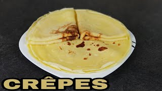 COMMENT FAIRE UNE PÂTE À CRÊPE FACILE ET SANS GRUMEAUX [upl. by Aibat]