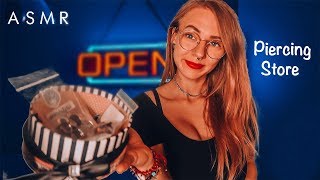 ASMR  Dein Piercing Shop  Sanft gesprochen in Deutsch  Soph Stardust [upl. by Annawek]