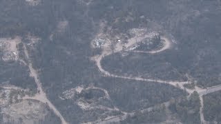 Raw video of Black Forest Fire burn zone [upl. by Egroej]