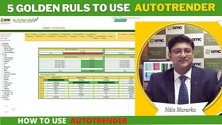 5 GOLDEN RULS TO USE AUTOTRENDER  Nitin Murarka [upl. by Dominick]