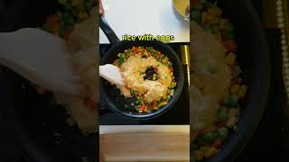 tasty Rice with eggs 15 minutes 😋 [upl. by Moyers]