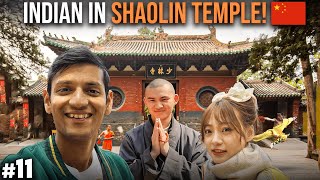 Visiting The Real Shaolin Temple in China 🇨🇳  Indian in China [upl. by Swords31]