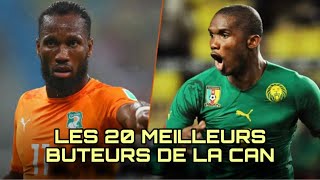 Le classement des 20 meilleurs buteurs de l’histoire de la CAN [upl. by Naji]