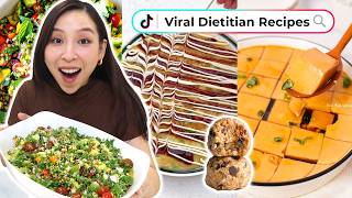 Trying Dietitian Approved Recipes healthy but chaotic [upl. by Asiel]