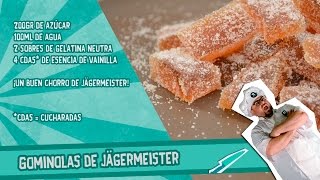 Gominolas de Jägermeister  Receta [upl. by Adnerad600]