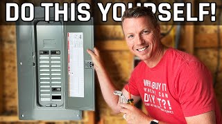 DIY Sub Panel Install COMPLETE Tutorial Save Thousands [upl. by Haeluj]