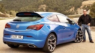 Opel Astra OPC  Prueba  Test  Review  Cochesnet [upl. by Ahsyekat]