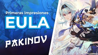 PRIMERAS IMPRESIONES de EULA  Genshin Impact Gameplay Español [upl. by Lelia634]