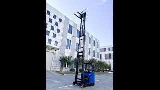 FLFIT 2 5t Electric Reach Truck Series with 3 stage 7m mast [upl. by Eentruoc401]