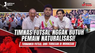 OFFSIDE DUO 198  TIMNAS FUTSAL NGGAK BUTUH NATURALISASI TURNAMEN FUTSAL SMA TERBESAR DI INDONESIA [upl. by Mcintosh]