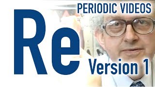 Rhenium version 1  Periodic Table of Videos [upl. by Cash492]