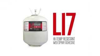 TensorGrip  L17  HiTemp Resistant Web Spray Contact Adhesive [upl. by Harv682]