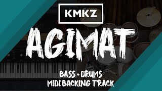 Kamikazee  Agimat  Bass  Drums MIDI Backing Track [upl. by Tikna]