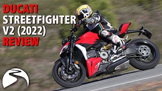 Ducati Streetfighter V2 2022 Review [upl. by Leoine880]