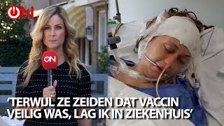 Heftige vaccinatieschade in beeld Arlette Adriani op bezoek bij slachtoffer van coronaprik [upl. by Crystal351]