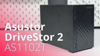 Asustor DriveStor 2 AS1102T 2bay NAS Review [upl. by Aikkin959]