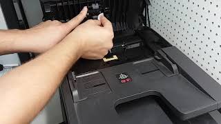 How to fix ADF Document Feeder problem on HP Officejet 8710 8715 8720 8730 8740 8600 8610 [upl. by Allred]