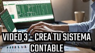 Como Crear un Sistema Contable en Excel  Tema 3 [upl. by Burr]