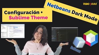 🚀 TUTORIAL ¿Cómo instalar modo oscuro en Netbeans 8 11 12  Sublime Theme 2022 🖥️  DARK MODE 😱 [upl. by Aisercal]